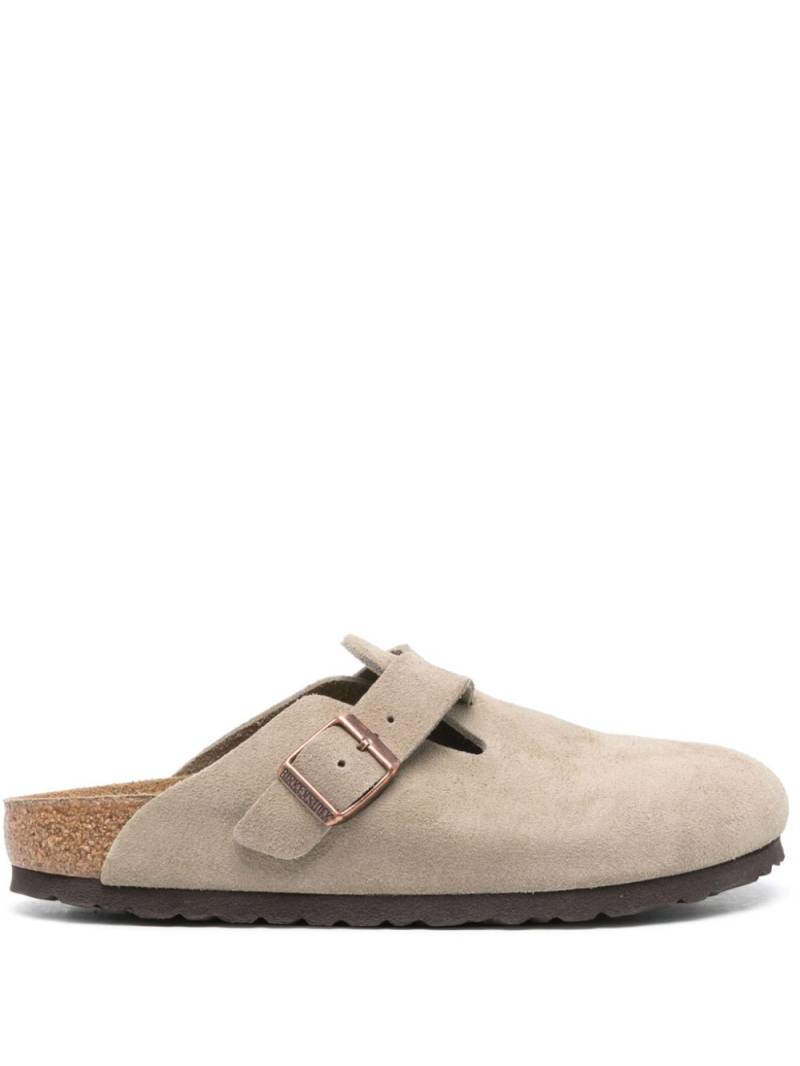 Birkenstock Boston suede sandals - Neutrals von Birkenstock