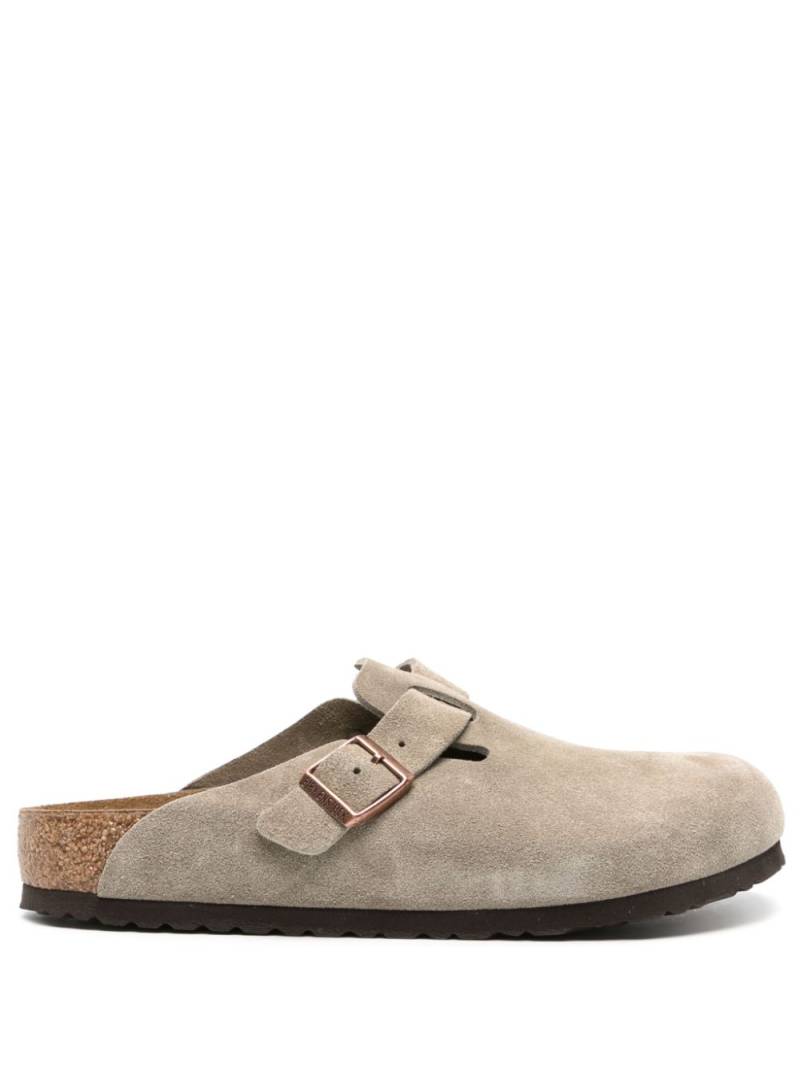 Birkenstock Boston suede slippers - Neutrals von Birkenstock