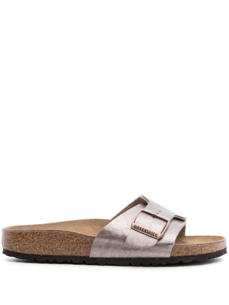 Birkenstock Catalina metallic leather sandals - Gold von Birkenstock