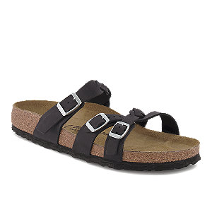 Birkenstock Franca Damen Pantolette Schwarz von Birkenstock