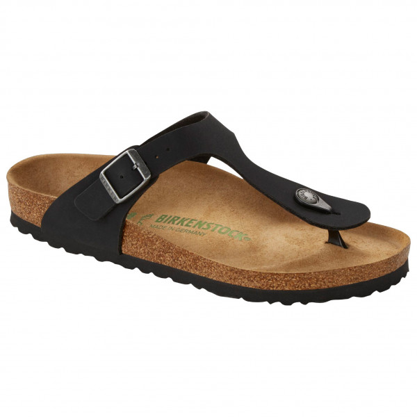 Birkenstock - Gizeh BFBC Earthy Vegan - Sandalen Gr 35 - Narrow braun/schwarz von Birkenstock