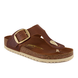 Birkenstock Gizeh Damen Zehentrenner Cognac von Birkenstock