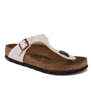 Birkenstock Gizeh Damen Zehentrenner Weiss von Birkenstock