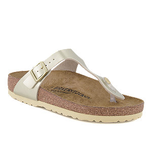 Birkenstock Gizeh Mädchen Zehentrenner Gold von Birkenstock