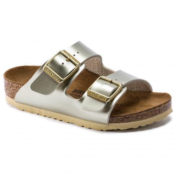 Birkenstock - Kid's Arizona Kids BF - Sandalen Gr 26 - Narrow braun/beige von Birkenstock