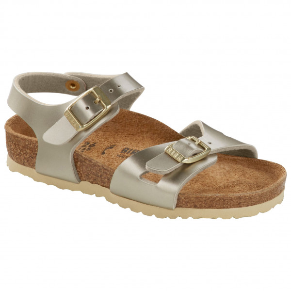 Birkenstock - Kid's Rio BF - Sandalen Gr 32 - Narrow beige/braun von Birkenstock