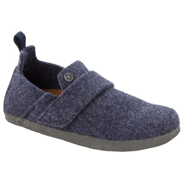 Birkenstock - Kid's Zermatt HL Felt - Hüttenschuhe Gr 24 - Narrow blau von Birkenstock