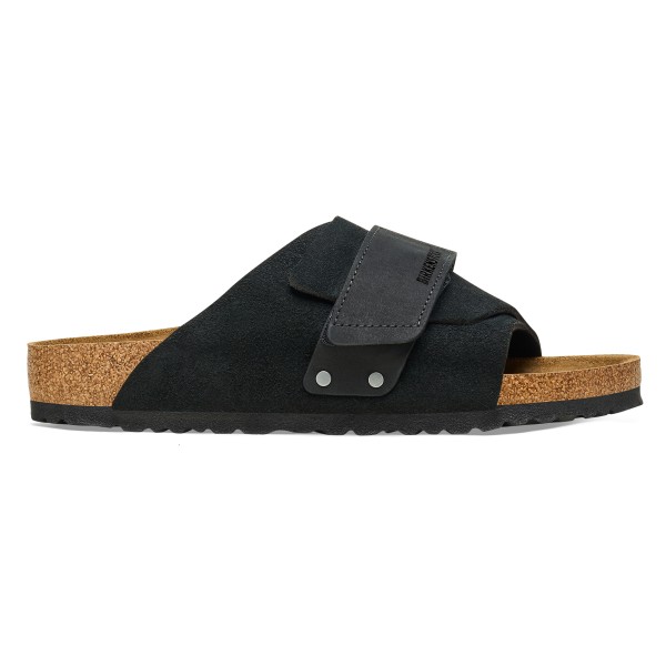 Birkenstock - Kyoto Nubuck/Suede Leather - Sandalen Gr 41 - Narrow;42 - Narrow;43 - Narrow;44 - Narrow;45 - Narrow;46 - Narrow beige;schwarz von Birkenstock