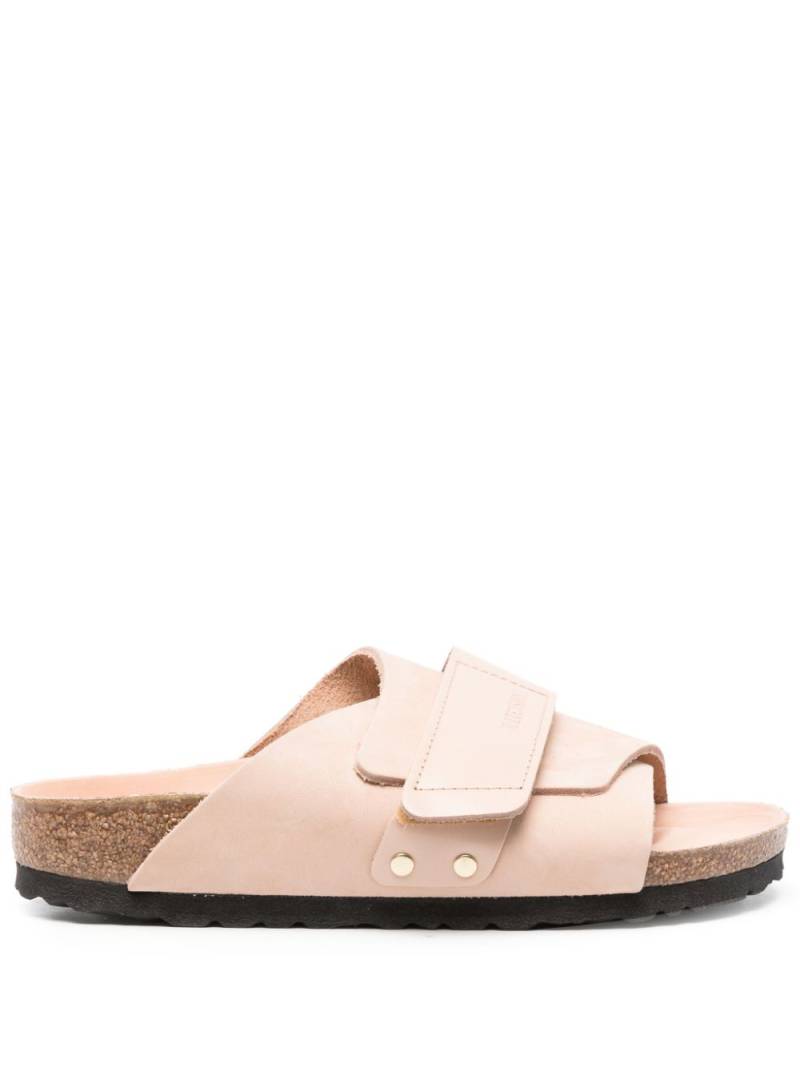 Birkenstock Kyoto leather sandals - Neutrals von Birkenstock