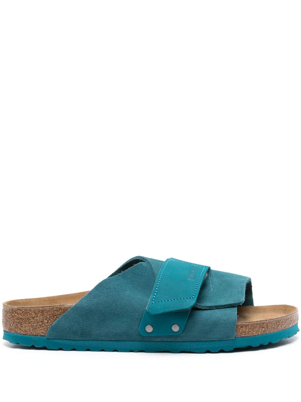 Birkenstock Kyoto suede sandals - Blue von Birkenstock