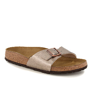 Birkenstock Madrid Damen Pantolette Beige von Birkenstock