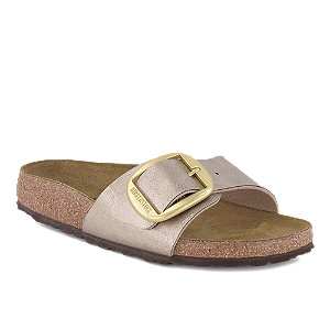 Birkenstock Madrid Damen Pantolette Taupe von Birkenstock