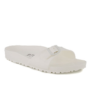 Birkenstock Madrid Damen Pantolette Weiss von Birkenstock