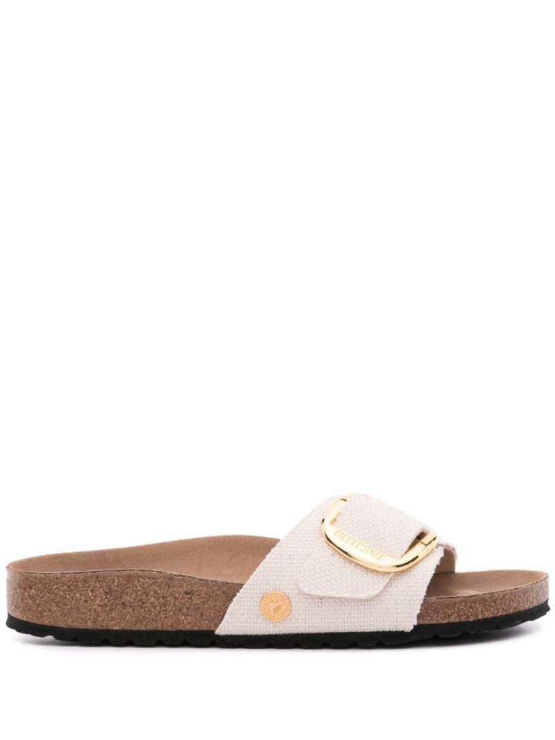 Birkenstock Madrid canvas slides - Neutrals von Birkenstock