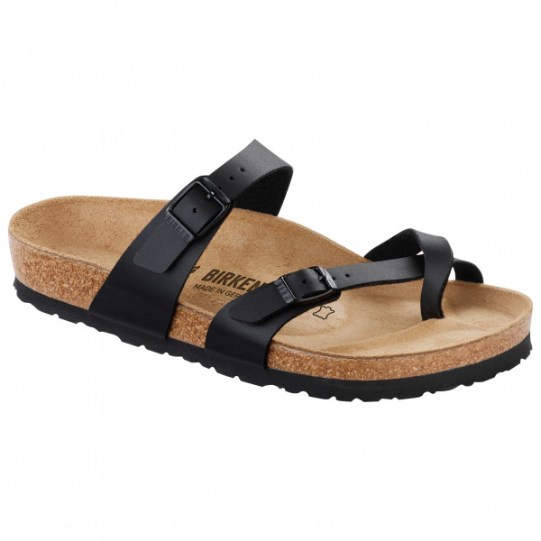 Birkenstock - Mayari BF - Sandalen Gr 38 - Regular beige/schwarz Birkenstock - Mayari BF - Sandalen Gr 38 - Regular beige/schwarz von Birkenstock