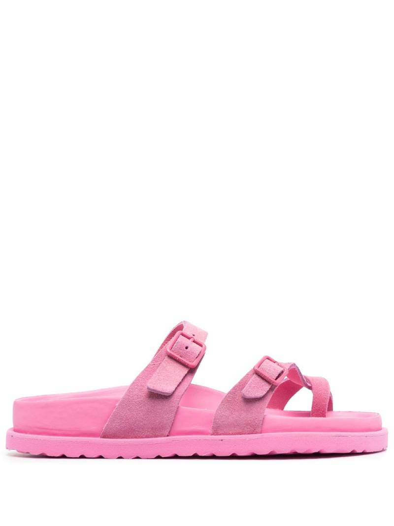 Birkenstock Mayari suede sandals - Pink von Birkenstock