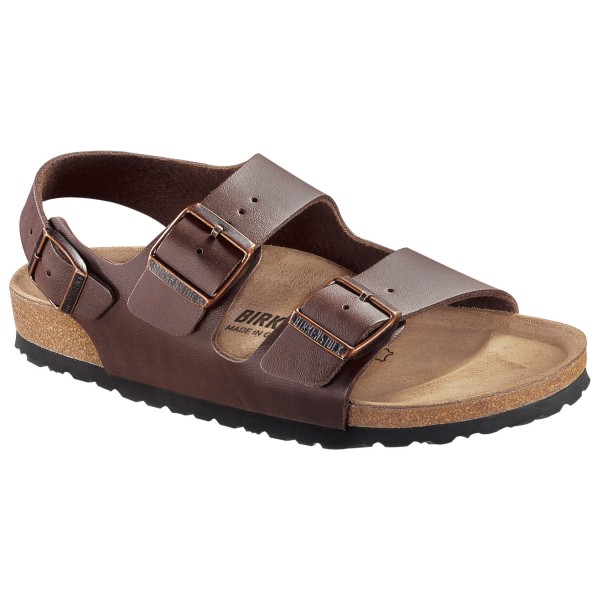 Birkenstock - Milano - Sandalen Gr 39 - Narrow braun von Birkenstock