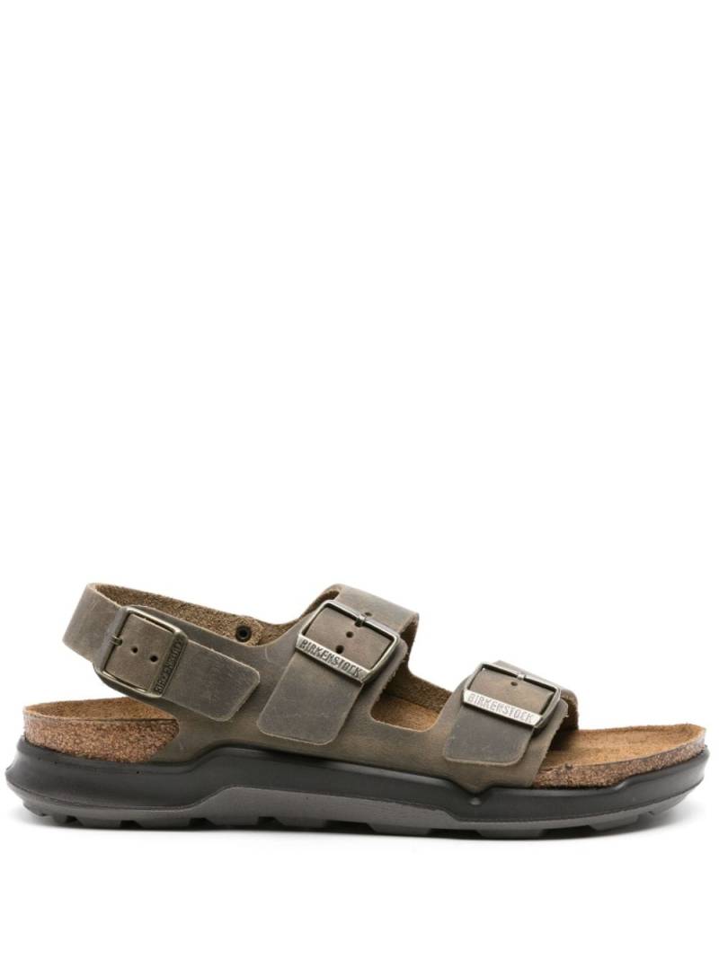 Birkenstock Milano leather sandals - Green von Birkenstock