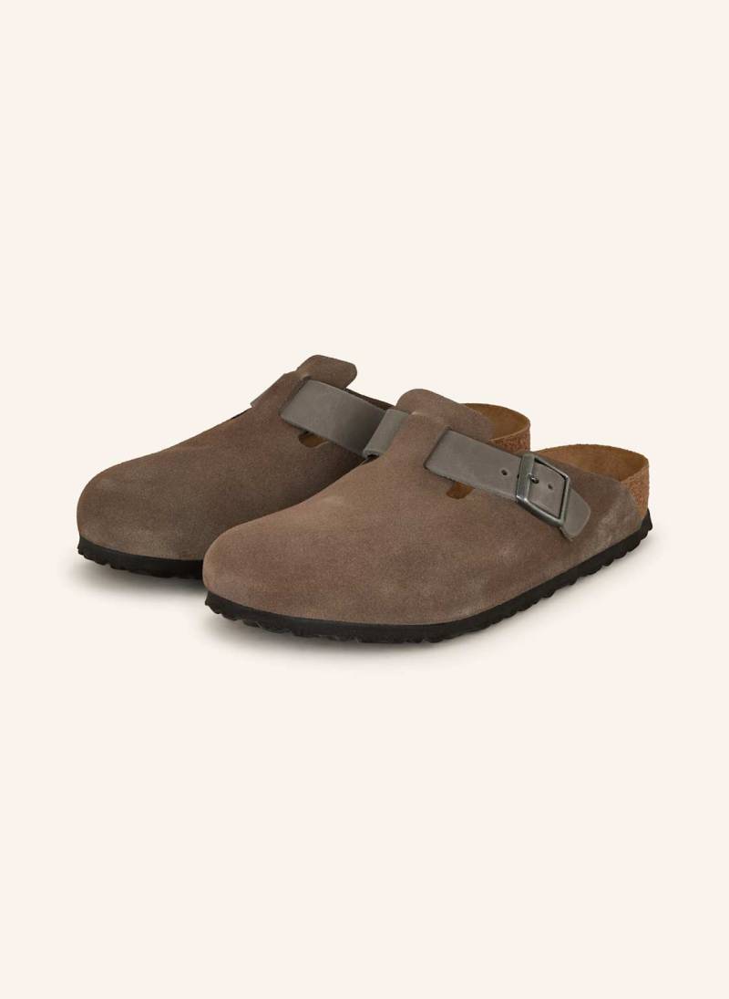 Birkenstock Mules Boston braun von Birkenstock