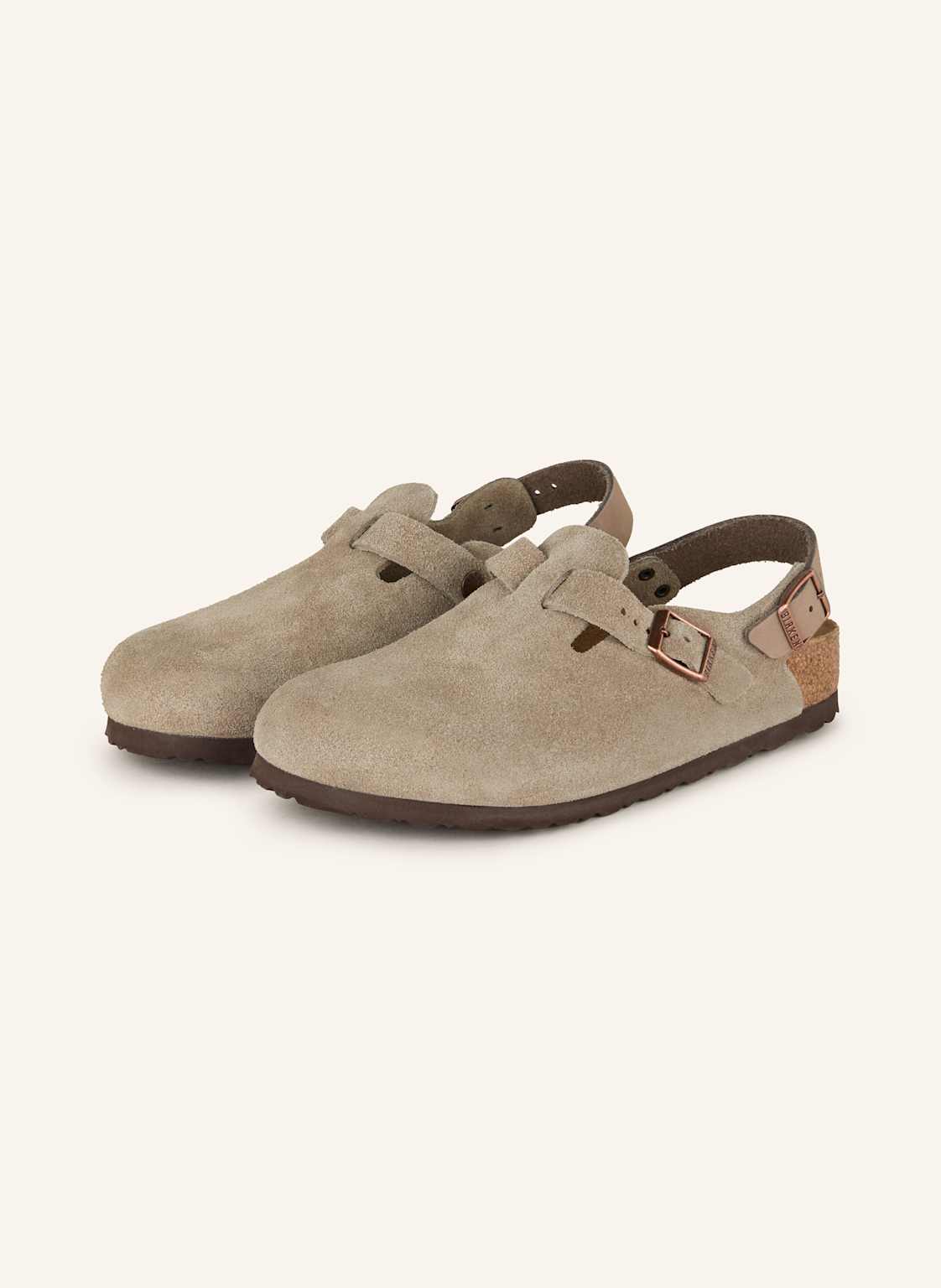 Birkenstock Mules Tokio beige von Birkenstock