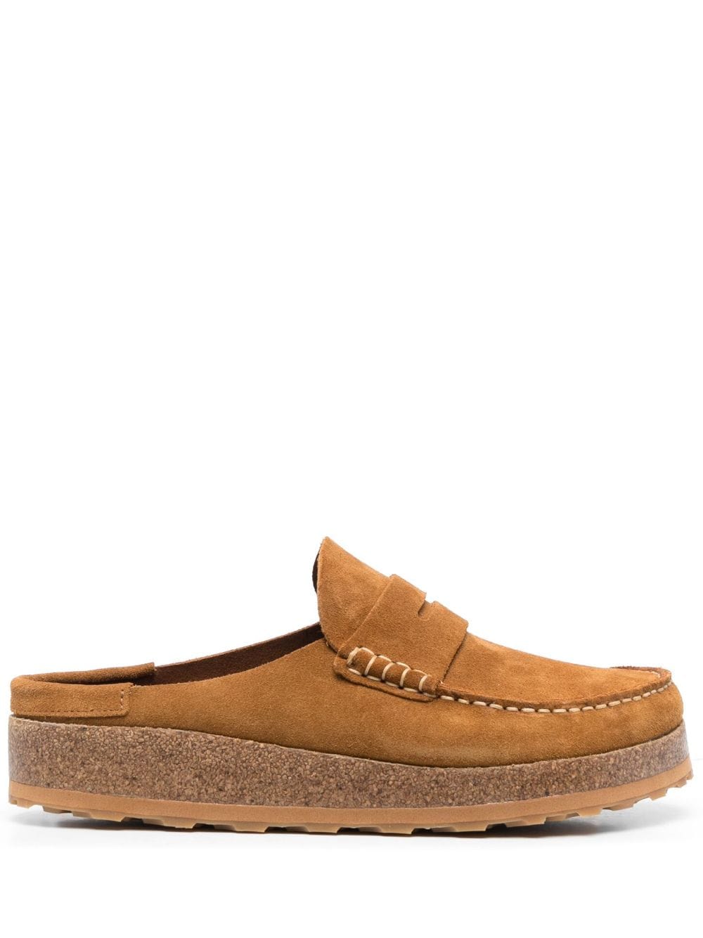 Birkenstock Naples suede loafers - Brown von Birkenstock