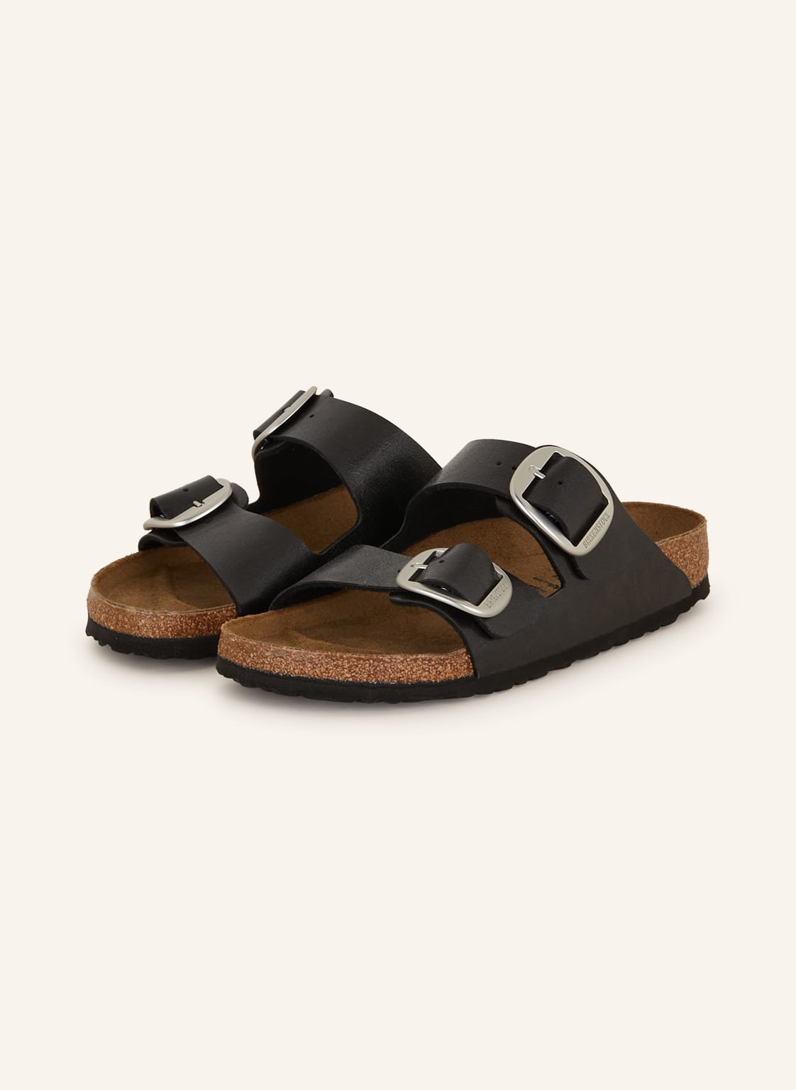 Birkenstock Pantoletten Arizona Bb Bf schwarz von Birkenstock