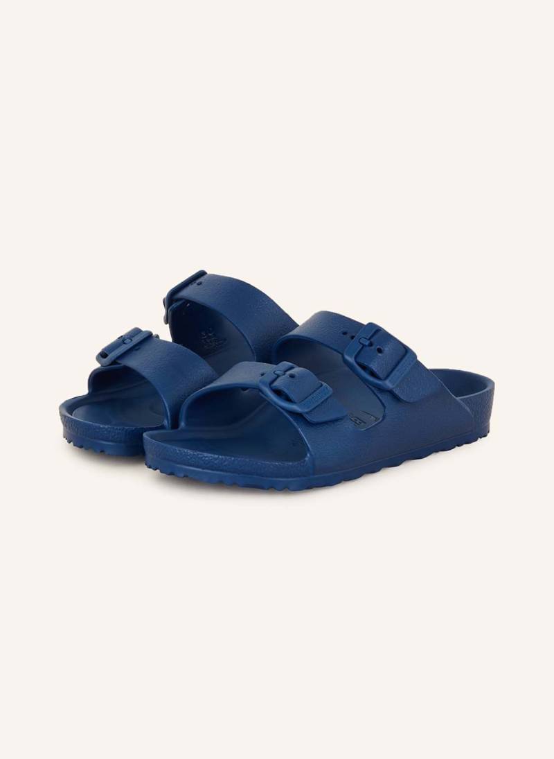 Birkenstock Pantoletten Arizona Eva blau von Birkenstock