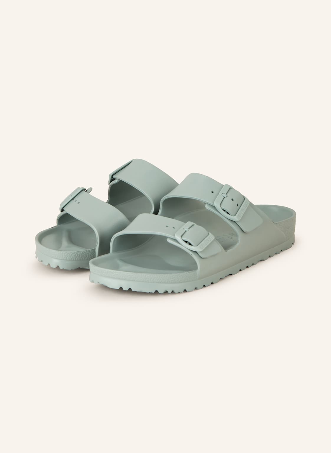 Birkenstock Pantoletten Arizona Eva blau von Birkenstock