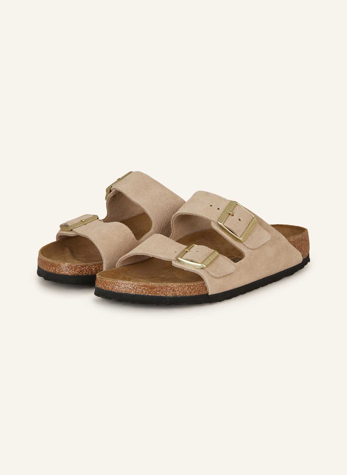 Birkenstock Pantoletten Arizona Leve beige von Birkenstock