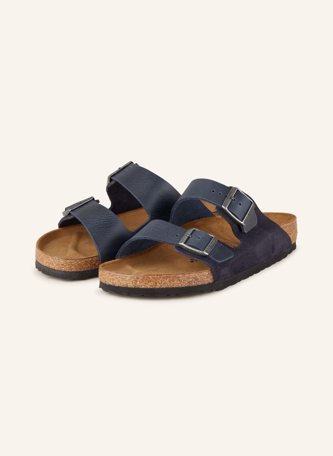 Birkenstock Pantoletten Arizona blau von Birkenstock