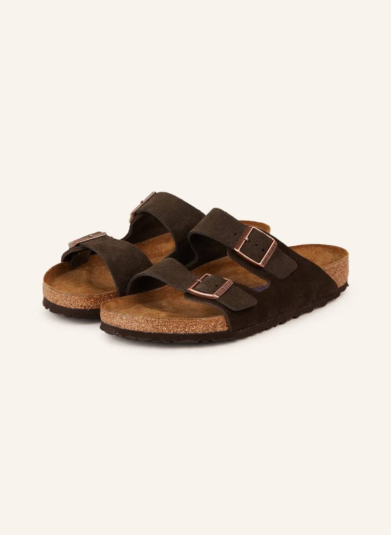 Birkenstock Pantoletten Arizona braun von Birkenstock