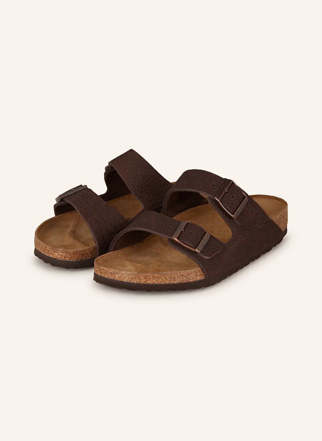 Birkenstock Pantoletten Arizona braun von Birkenstock