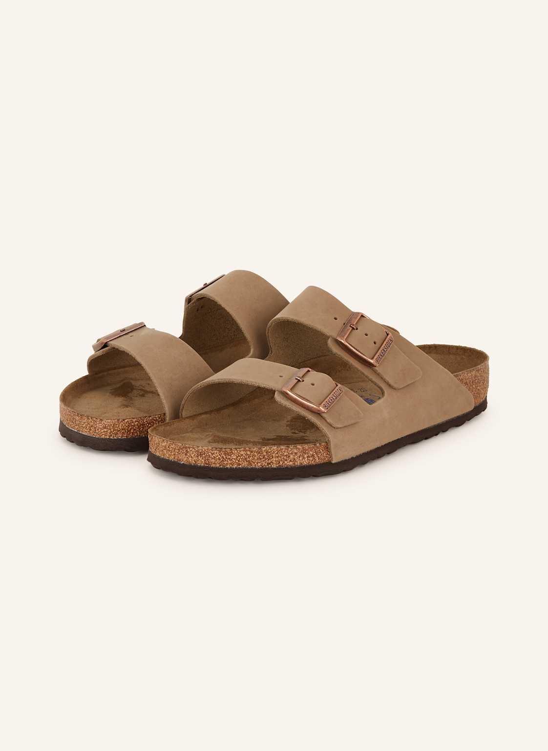 Birkenstock Pantoletten Arizona braun von Birkenstock