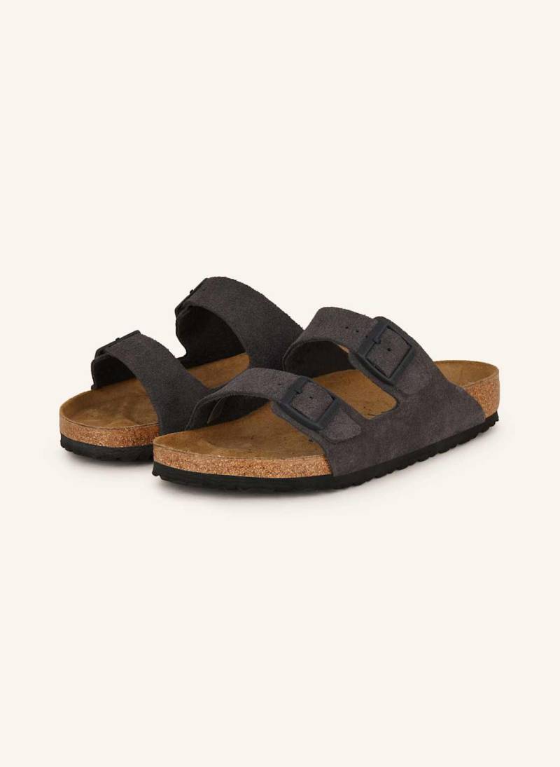 Birkenstock Pantoletten Arizona grau von Birkenstock