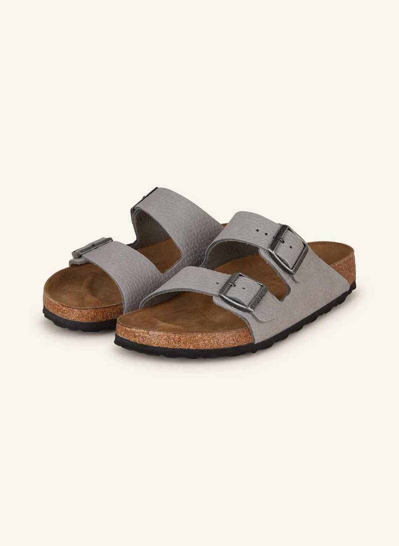 Birkenstock Pantoletten Arizona grau von Birkenstock