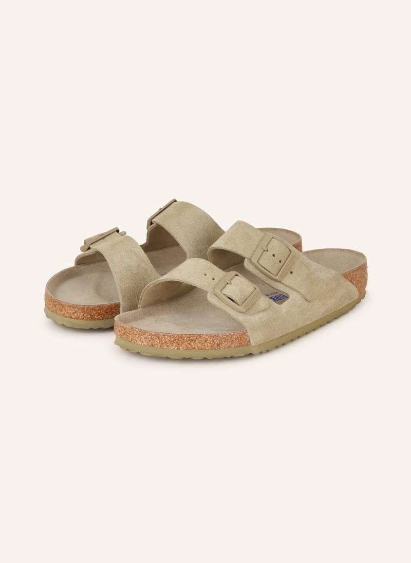 Birkenstock Pantoletten Arizona gruen von Birkenstock