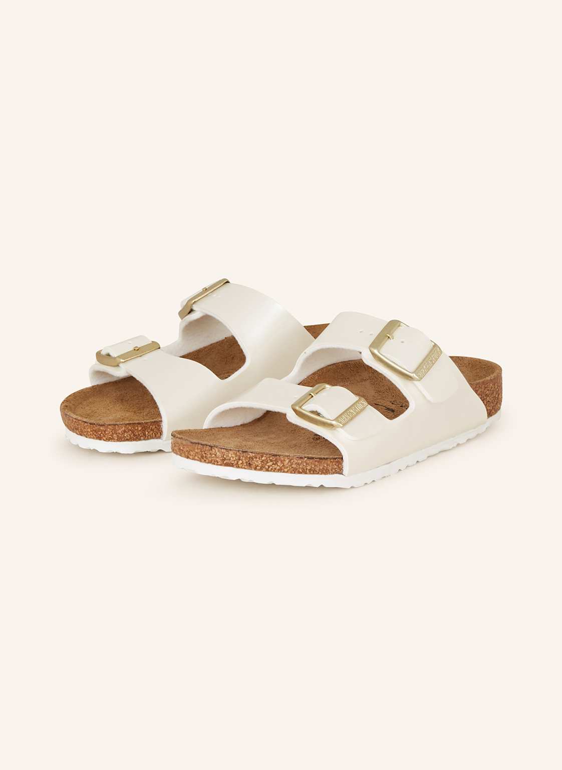 Birkenstock Pantoletten Arizona weiss von Birkenstock