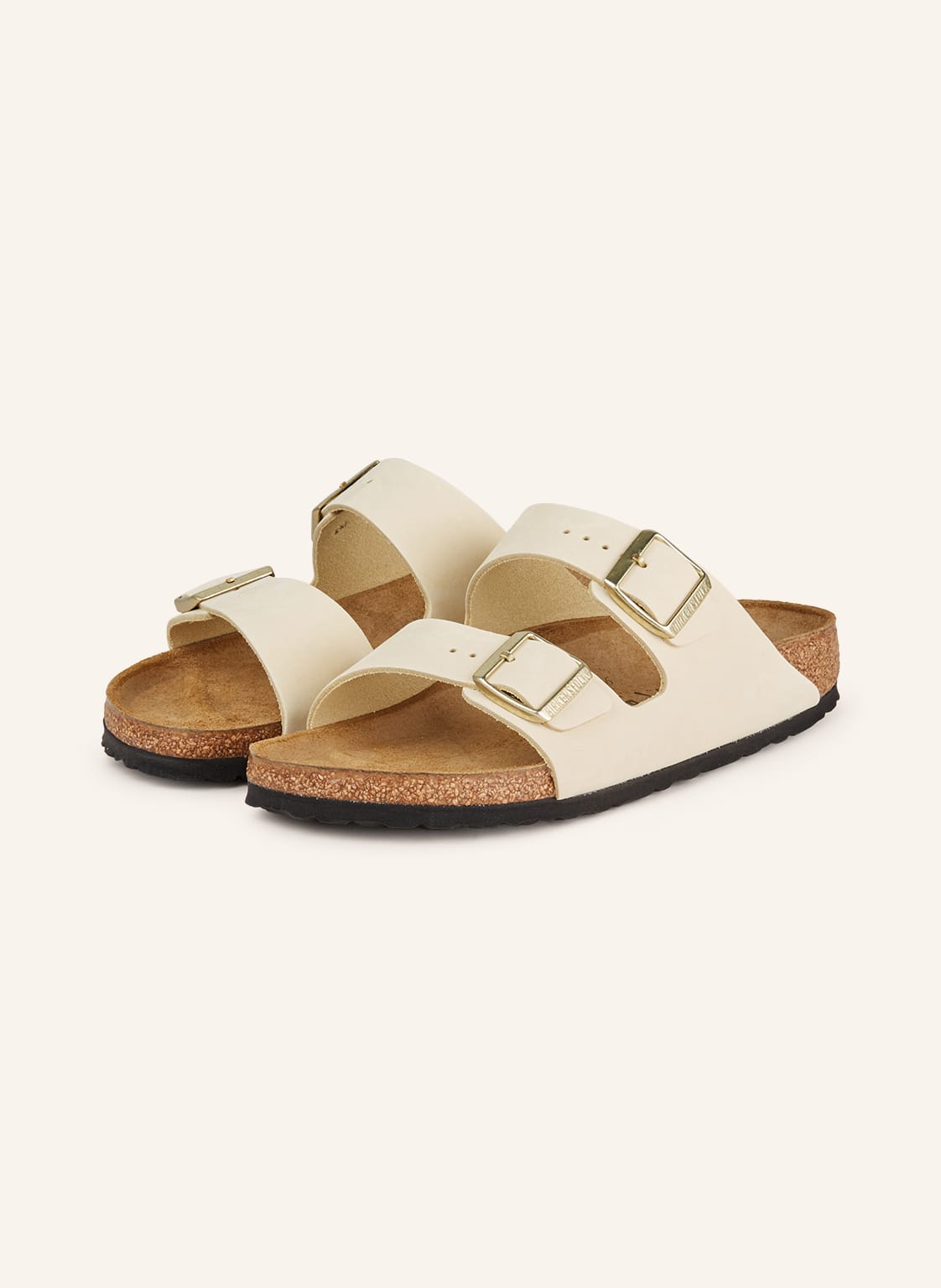 Birkenstock Pantoletten Arizona weiss von Birkenstock