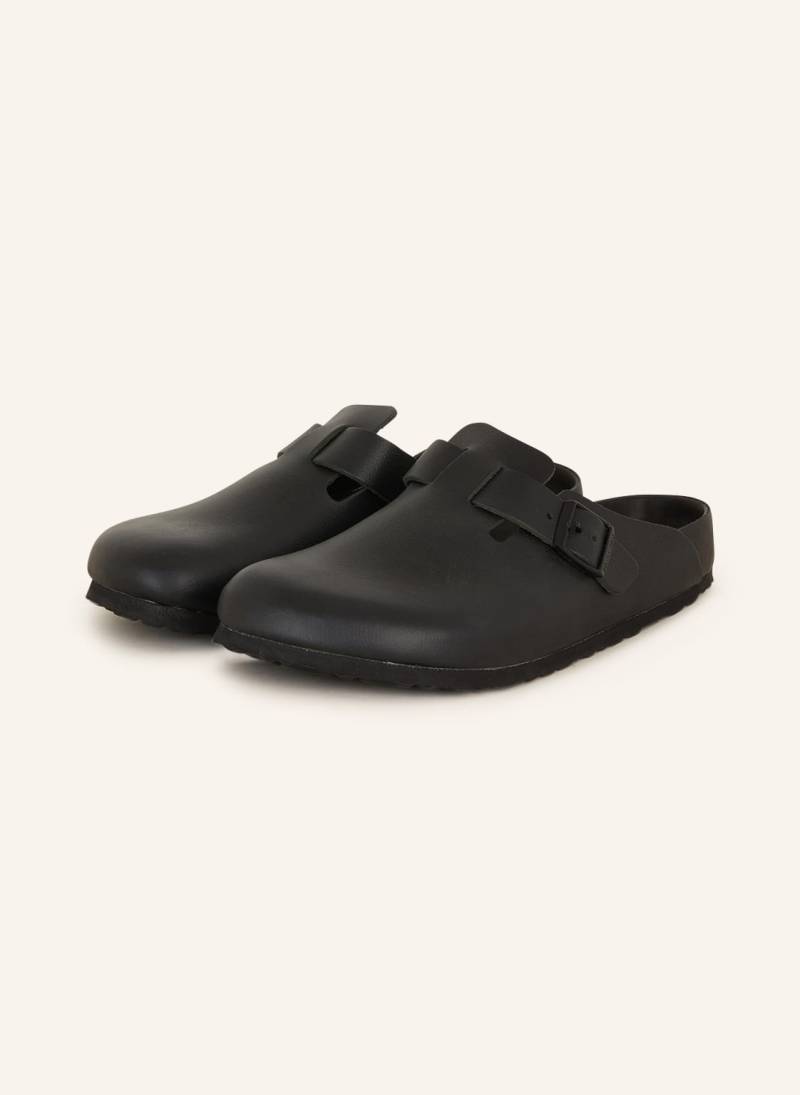 Birkenstock Pantoletten Boston Exquisite schwarz von Birkenstock