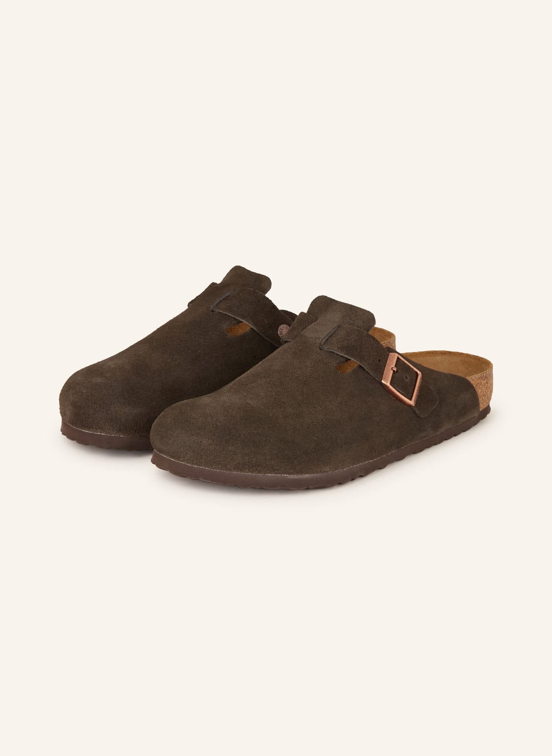 Birkenstock Pantoletten Boston braun Birkenstock Pantoletten Boston braun von Birkenstock