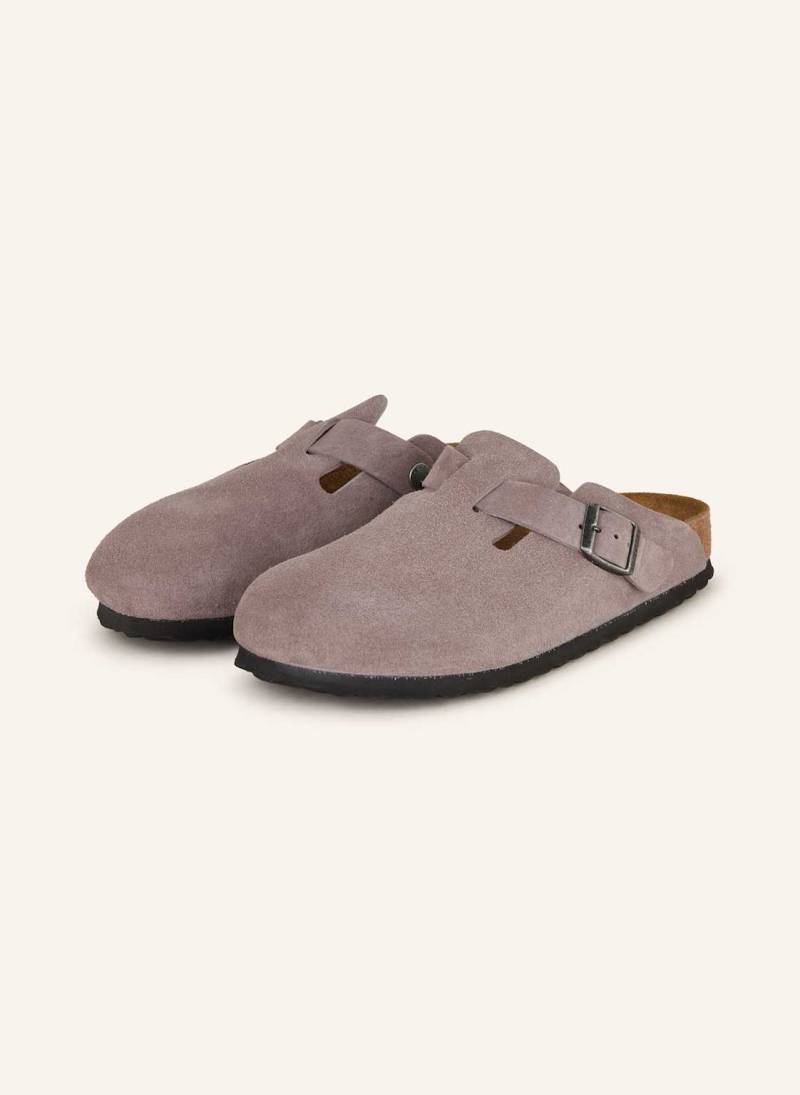 Birkenstock Pantoletten Boston lila von Birkenstock