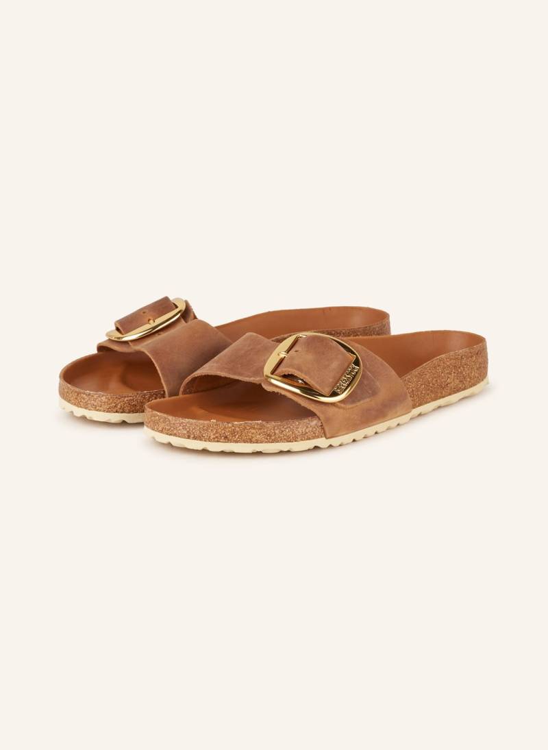 Birkenstock Pantoletten Madrid braun von Birkenstock