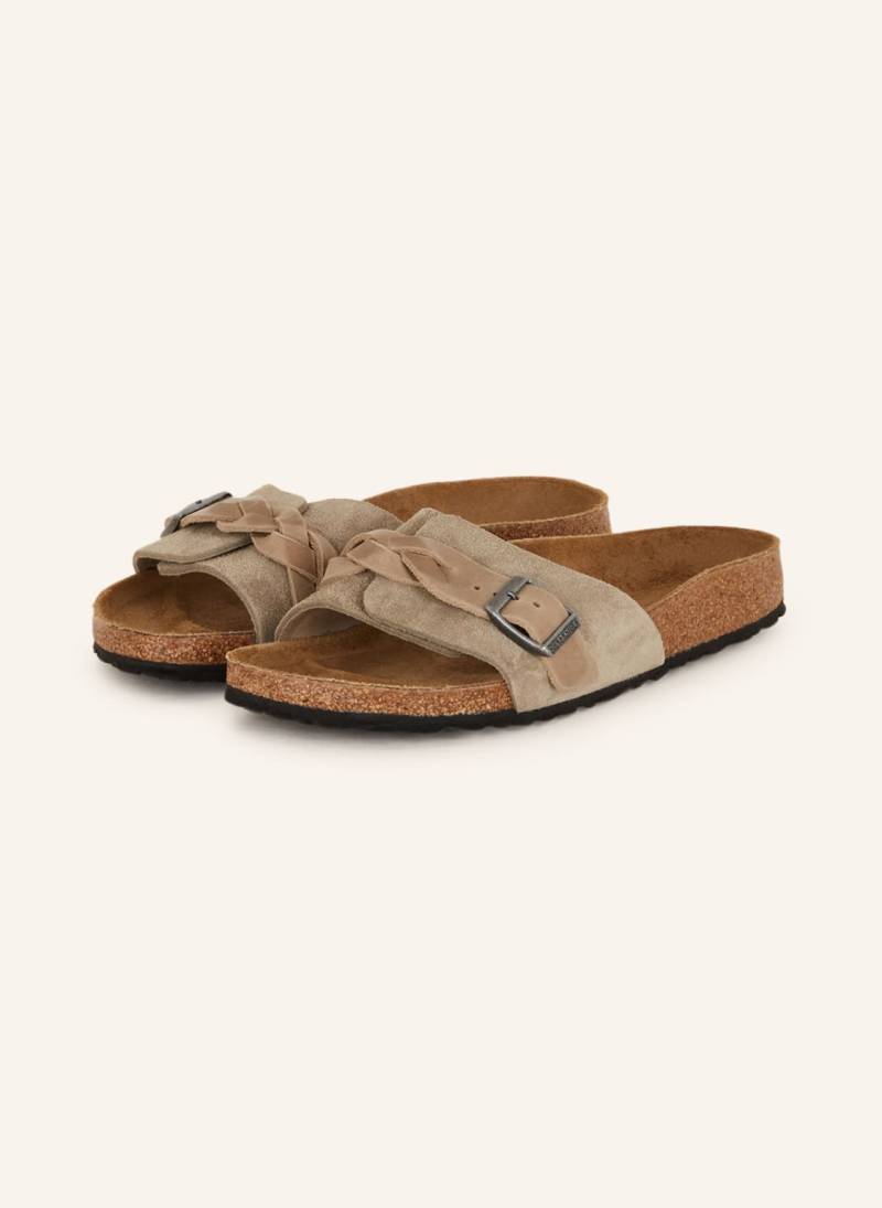 Birkenstock Pantoletten Oita Braided beige von Birkenstock