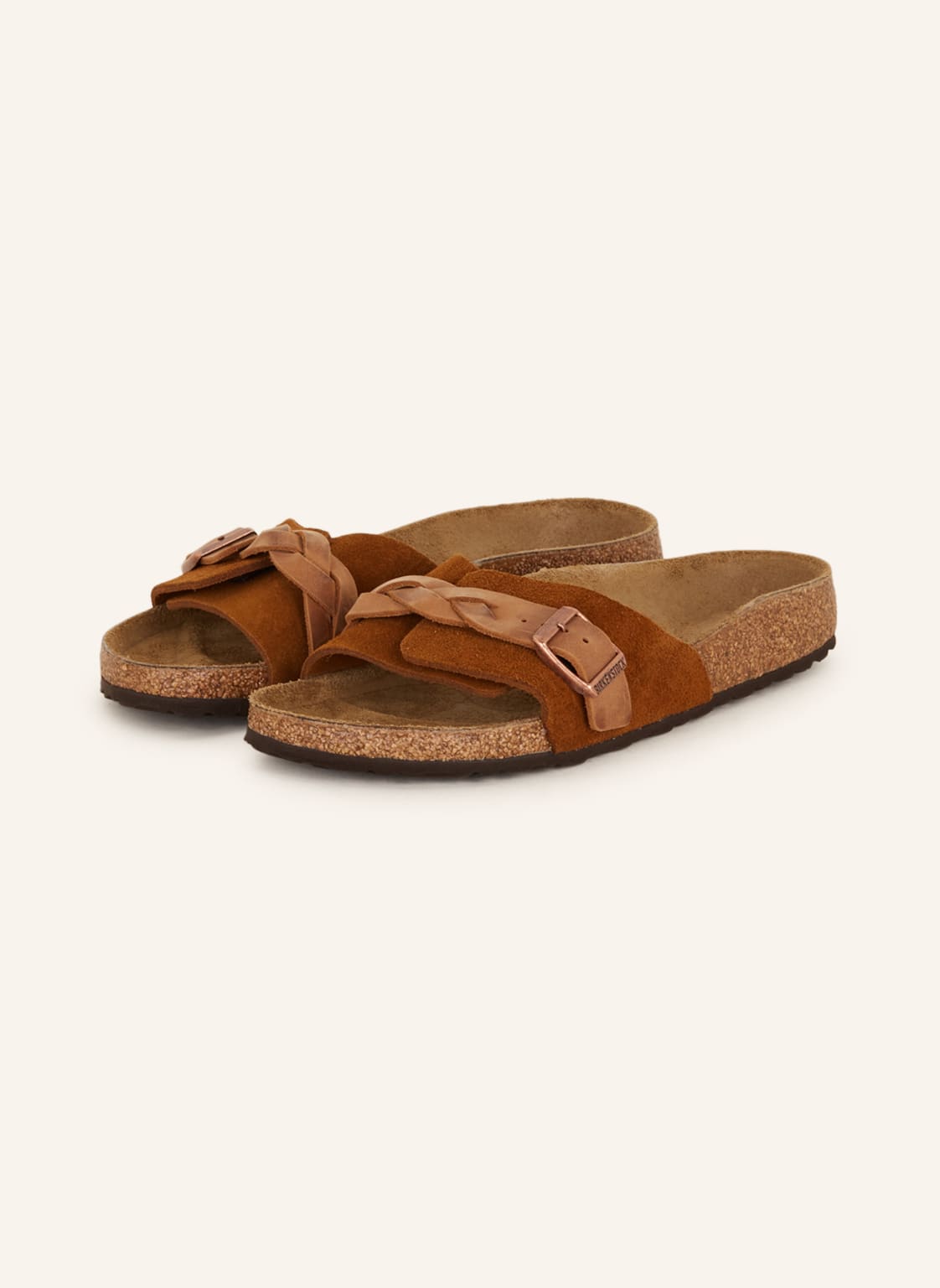 Birkenstock Pantoletten Oita Braided braun von Birkenstock