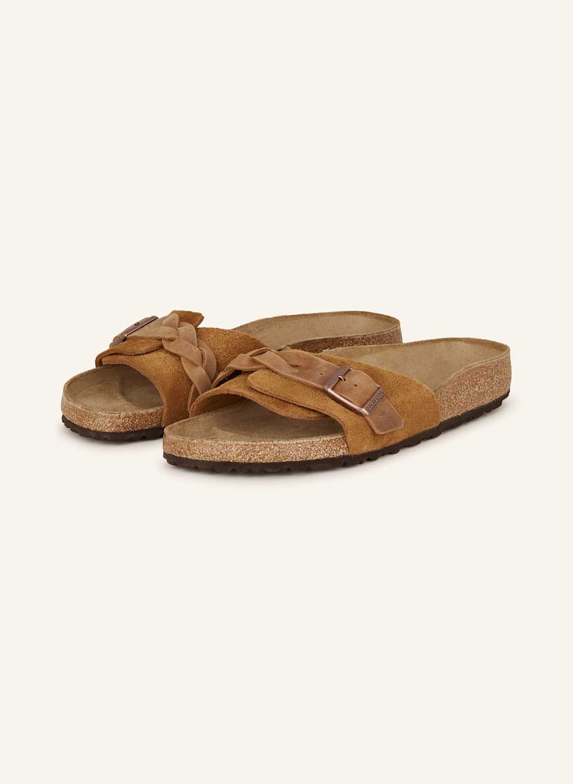 Birkenstock Pantoletten Oita Braided braun von Birkenstock