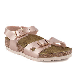 Birkenstock Rio Mädchen Sandale Rosa von Birkenstock