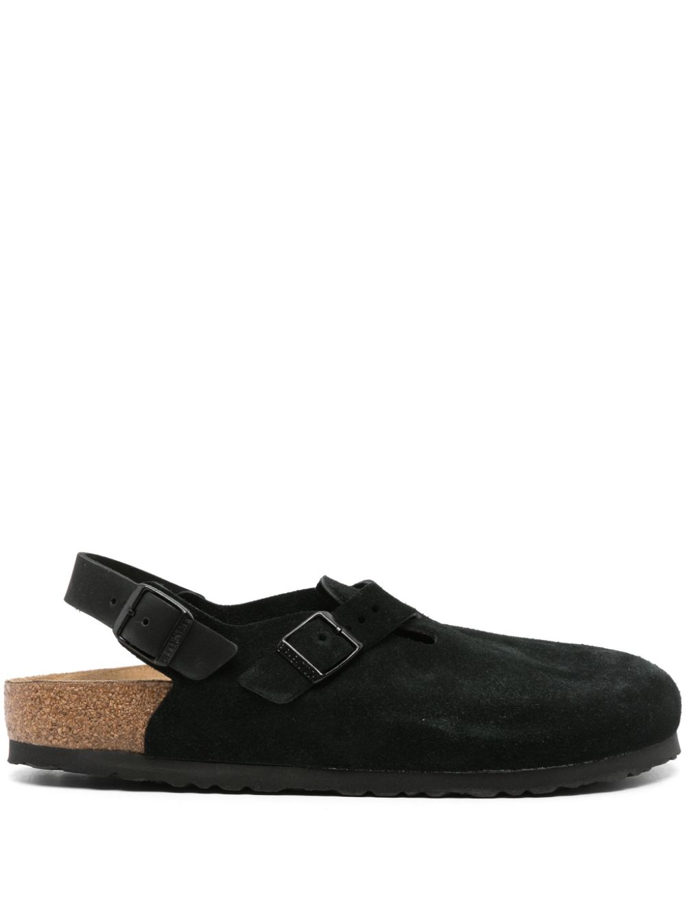 Birkenstock Tokyo II Suede slides - Black von Birkenstock