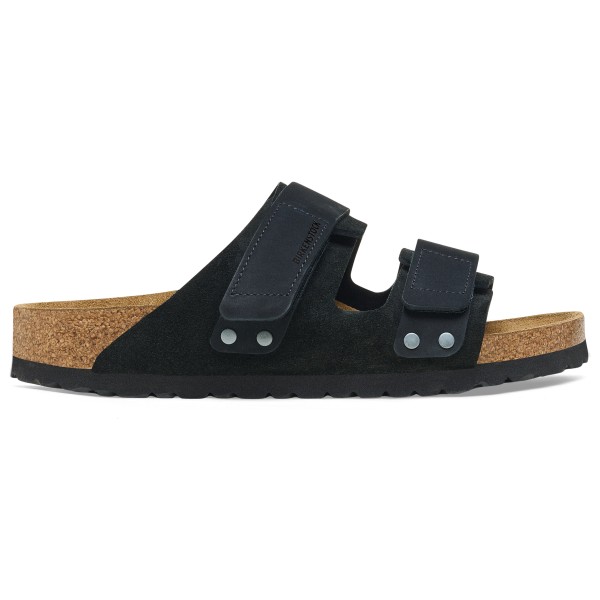 Birkenstock - Uji Leather - Sandalen Gr 45 - Regular schwarz von Birkenstock