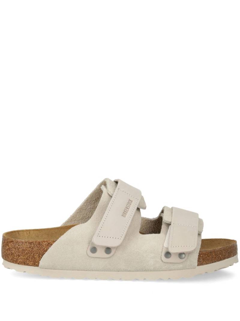 Birkenstock Uji suede sandals - White von Birkenstock