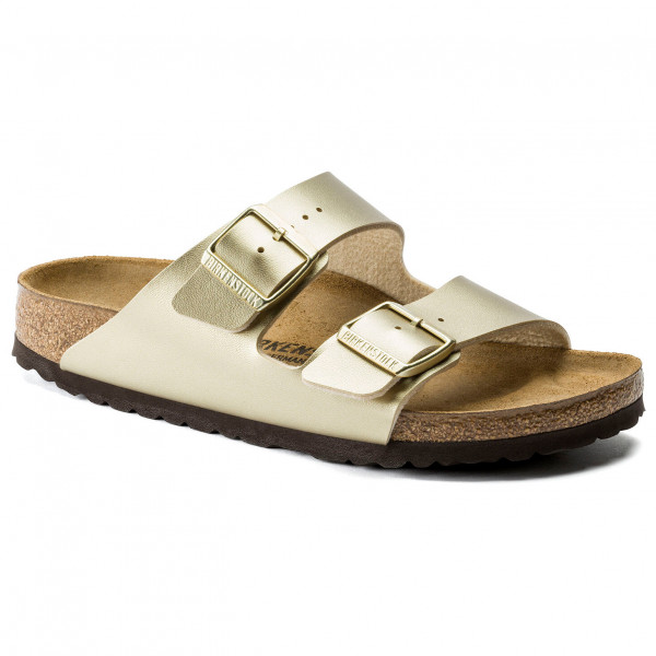 Birkenstock - Women's Arizona BF 9 - Sandalen Gr 36 - Narrow beige von Birkenstock